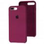 Чохол Silicone для iPhone 7 Plus / 8 Plus case бордовий / maroon