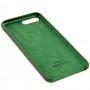 Чехол Silicone для iPhone 7 Plus / 8 Plus case зеленый / army green