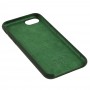 Чохол для iPhone 7 / 8 Silicone case зелений / black green