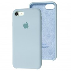 Чехол для iPhone 7 / 8 Silicone case голубой / lilac blue