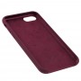 Чохол для iPhone 7 / 8 Silicone case бордовий / plum