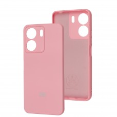Чехол для Xiaomi Redmi 13C/Poco C65 Silicone Full camera pink