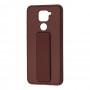 Чохол для Xiaomi Redmi Note 9 Bracket brown