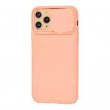 Чехол для iPhone 11 Pro Max Multi-Colored camera protect розовый