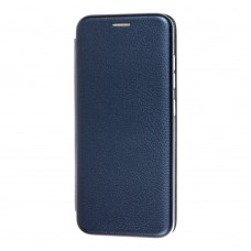 Чехол книжка Premium для Samsung Galaxy A51 (A515) темно-синий