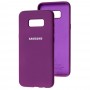 Чехол для Samsung Galaxy S8+ (G955) Silicone Full фиолетовый / grape