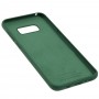 Чохол для Samsung Galaxy S8+ (G955) Silicone Full зелений / dark green
