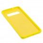 Чехол для Samsung Galaxy S10 (G973) Silicone Full желтый