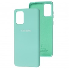 Чехол для Samsung Galaxy S20+ (G985) Silicone Full бирюзовый