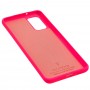 Чохол для Samsung Galaxy S20+ (G985) Silicone Full рожевий неон