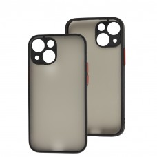 Чехол для iPhone 13 mini LikGus Totu camera protect черный / красный
