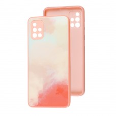 Чехол для Samsung Galaxy A51 (A515) Marble Clouds pink sand