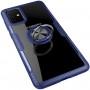 Чехол для Samsung Galaxy A51 (A515) Deen CrystalRing с кольцом синий   