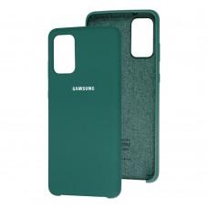 Чехол для Samsung Galaxy S20+ (G985) Silky Soft Touch "сосновый зеленый"