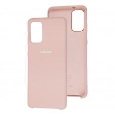 Чохол для Samsung Galaxy S20+ (G985) Silky Soft Touch "рожевий пісок"
