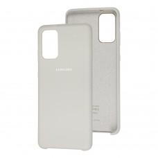 Чехол для Samsung Galaxy S20+ (G985) Silky Soft Touch "серый"