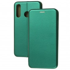 Чехол книжка Premium для Huawei P30 Lite зеленый