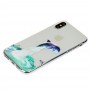 Чехол силиконовый для iPhone X / Xs дельфин   