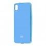 Чехол для Xiaomi Redmi 7A Silicone case (TPU) голубой