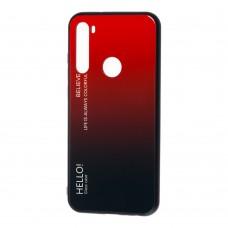 Чехол для Xiaomi Redmi Note 8T Hello glass красный
