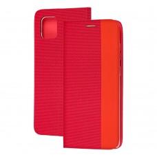 Чехол книжка для Samsung Galaxy S10 Lite (G770) Premium HD красный