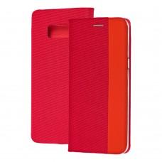 Чехол книжка для Samsung Galaxy S8+ (G955) Premium HD красный