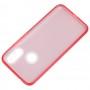 Чехол для Xiaomi Redmi 7 Shining Glitter красный