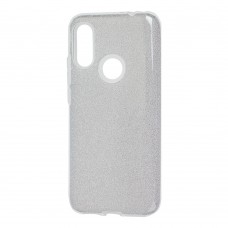 Чохол для Xiaomi Redmi 7 Shining Glitter сріблястий