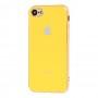 Чохол Silicone для iPhone 7/8 case (TPU) жовтий