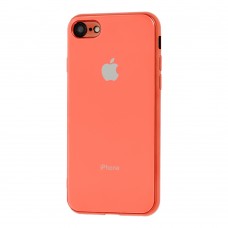 Чохол Silicone для iPhone 7/8 case (TPU) рожевий