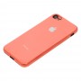 Чохол Silicone для iPhone 7/8 case (TPU) рожевий