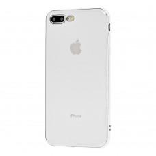 Чехол для iPhone 7 Plus / 8 Plus Silicone case белый