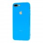 Чохол для iPhone 7 Plus / 8 Silicone case блакитний