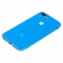 Чехол для iPhone 7 Plus / 8 Plus Silicone case голубой
