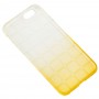 Чехол Cube Series для iPhone 6 квадрат прозрачно желтый