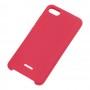 Чохол для Xiaomi Redmi 6A Silicone рожевий