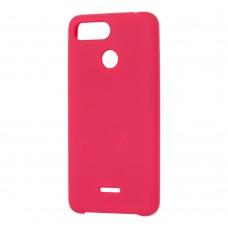 Чехол для Xiaomi Redmi 6 Silicone розовый