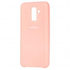 Чехол для Samsung Galaxy J8 (J810) Silky светло розовый