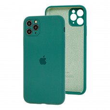 Чехол для iPhone 11 Pro Silicone Slim Full camera сосновый зеленый
