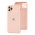 Чехол для iPhone 11 Pro Silicone Slim Full camera розовый песок