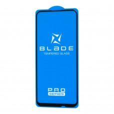 Защитное стекло для Huawei P40 Lite E Full Glue Blade Pro черное 