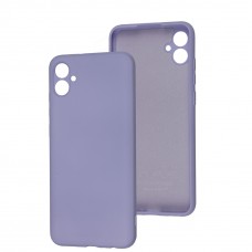 Чохол для Samsung Galaxy A04E (A042) Wave Full colorful light purple