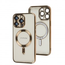 Чохол для iPhone 15 Pro Max Berlia MagSafe gold