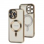 Чехол для iPhone 15 Pro Max Berlia MagSafe gold