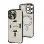 Чохол для iPhone 15 Pro Max Berlia MagSafe silver