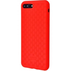 Чехол для iPhone 7 Plus Basic (TPU) красный