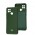 Чохол для Xiaomi Poco С40 Silicone Full camera dark green