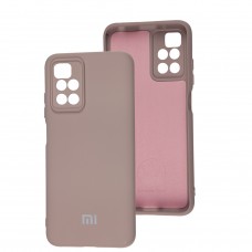Чехол для Xiaomi Redmi 10 Silicone Full camera розовый / pink sand