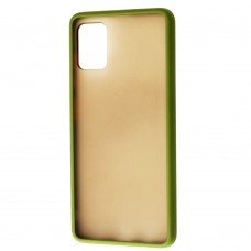 Чехол для Samsung Galaxy A51 (A515) LikGus Maxshield зеленый
