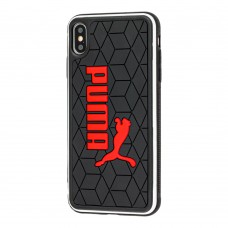 Чехол Sneakers для iPhone Xs Max Puma черный